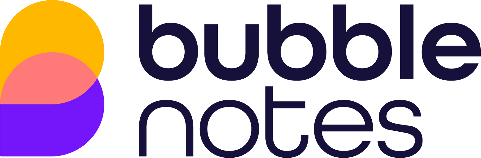 bubble notes logo